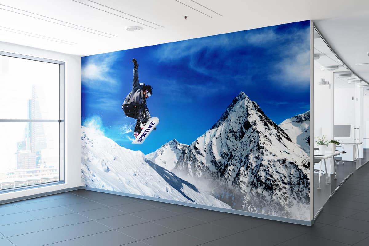 Cloetta wand met Sportlife ontwerp