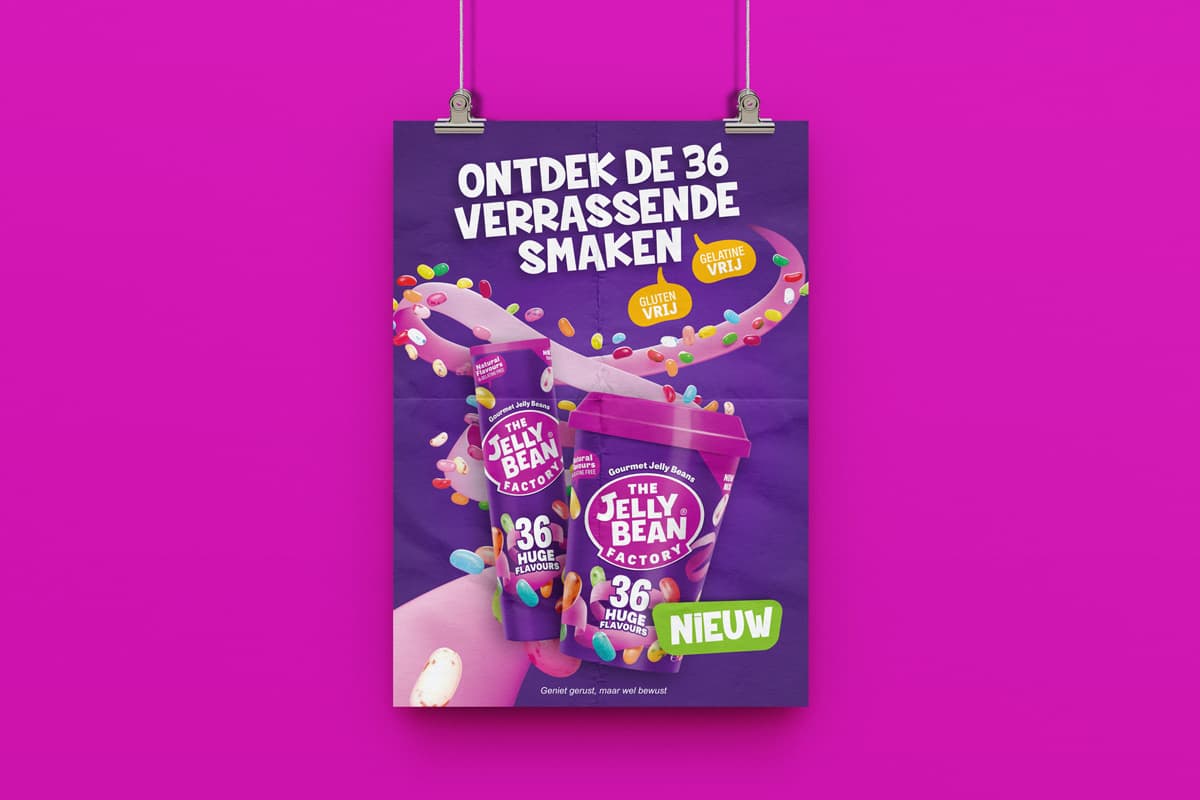 Cloetta Jelly Bean Factory flyer