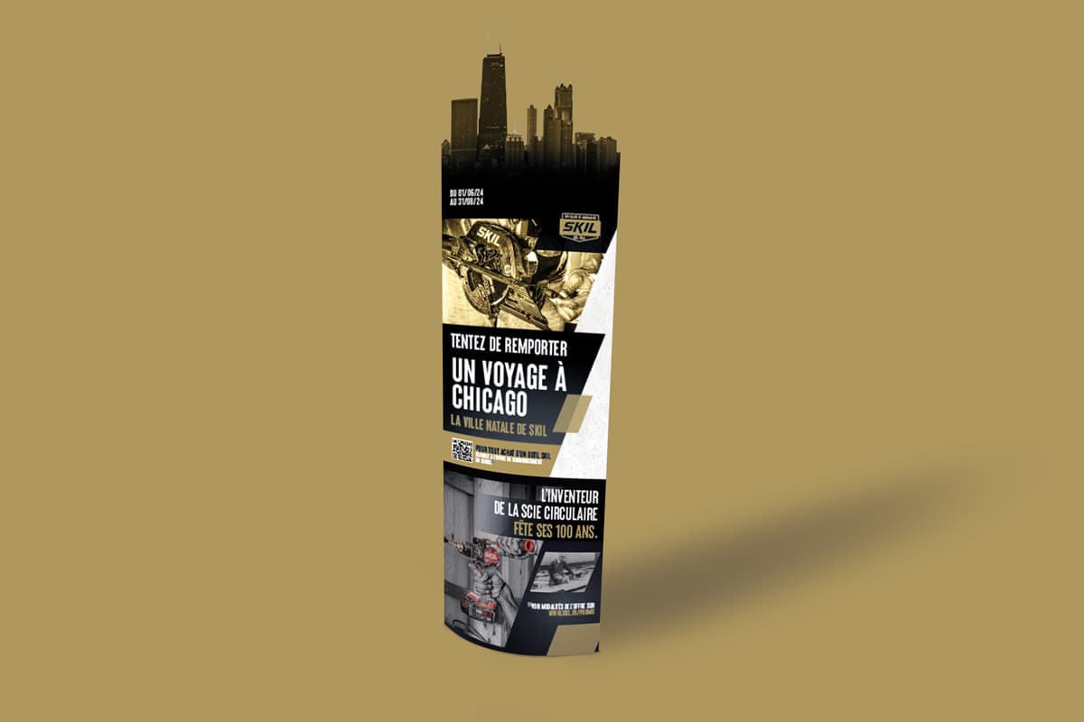 SKIL display POS - Sigtbaar reclamebureau Almelo Overijssel