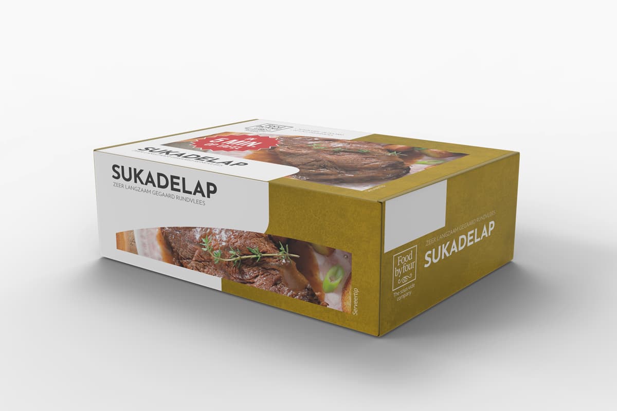 Food by Four product verpakking