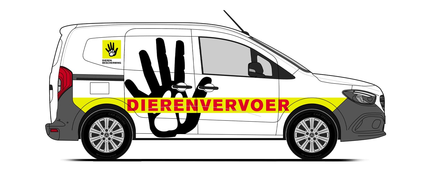 Sigtbaar - Almelo - belettering - Dierenambulance