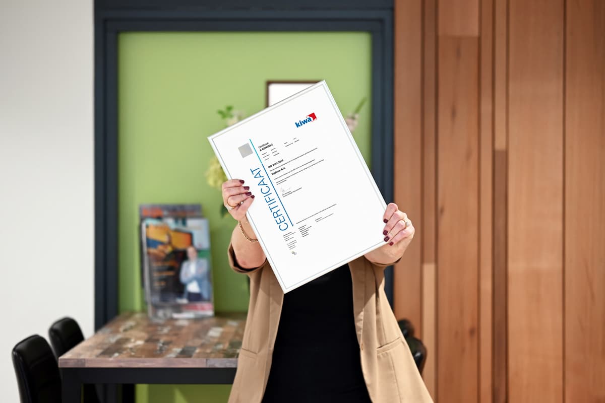 Sigtbaar en Convenient4u laat ISO certificaat zien