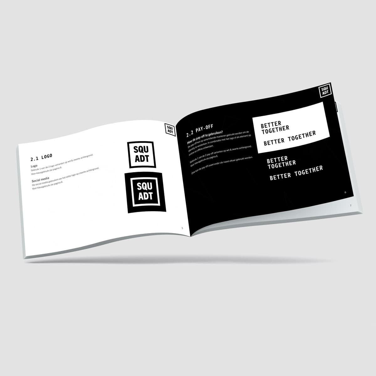 SQUADT huisstijlhandboek