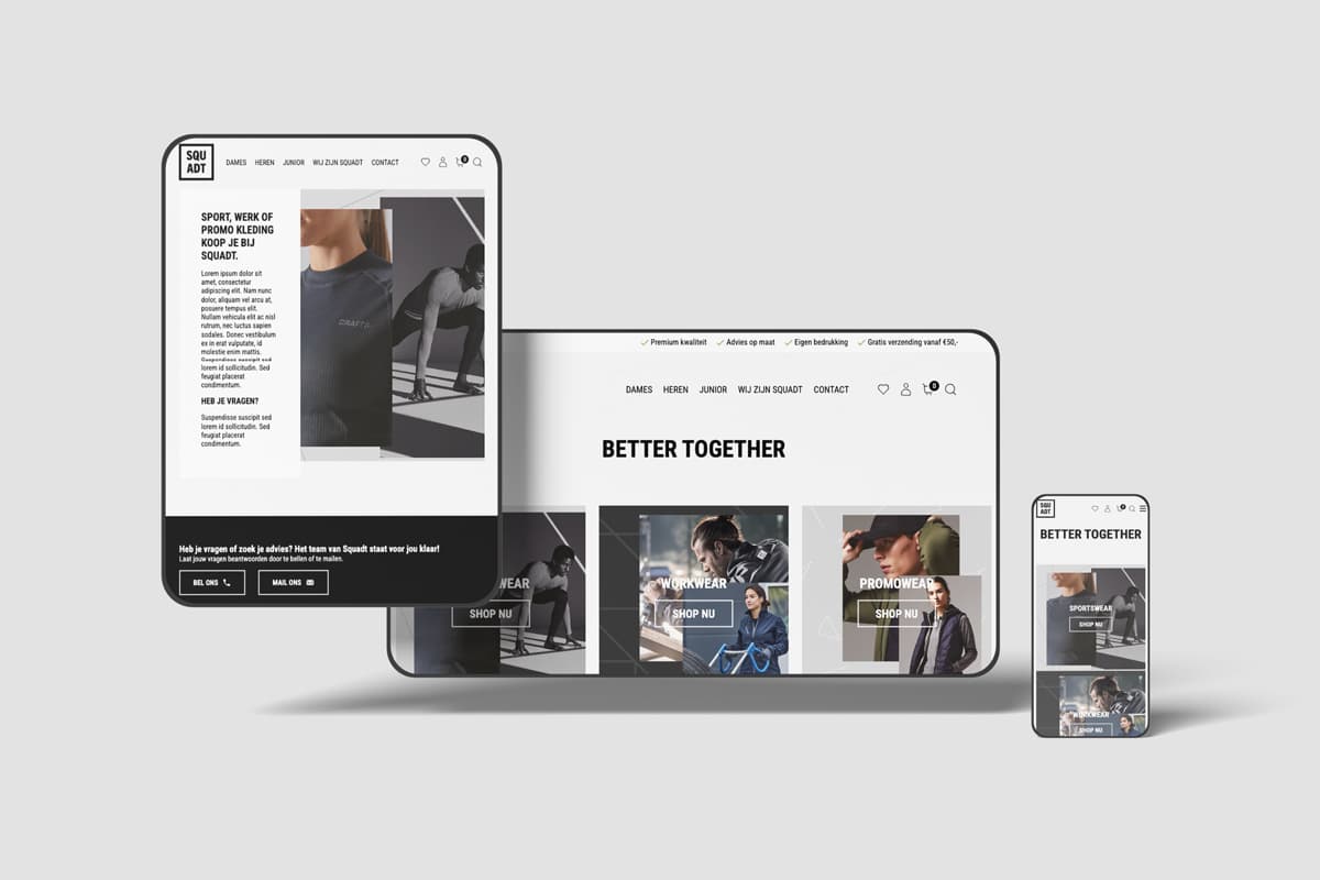 Website SQUADT