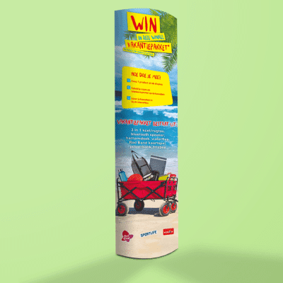 Winactie totem display
