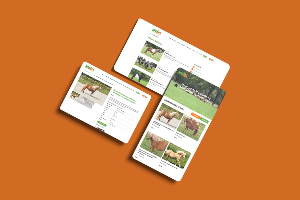 Groenkamp Pony market website