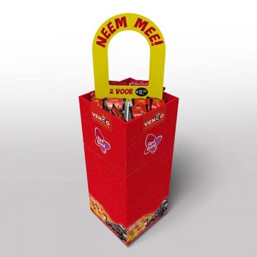 3D stortbak display van Red Band