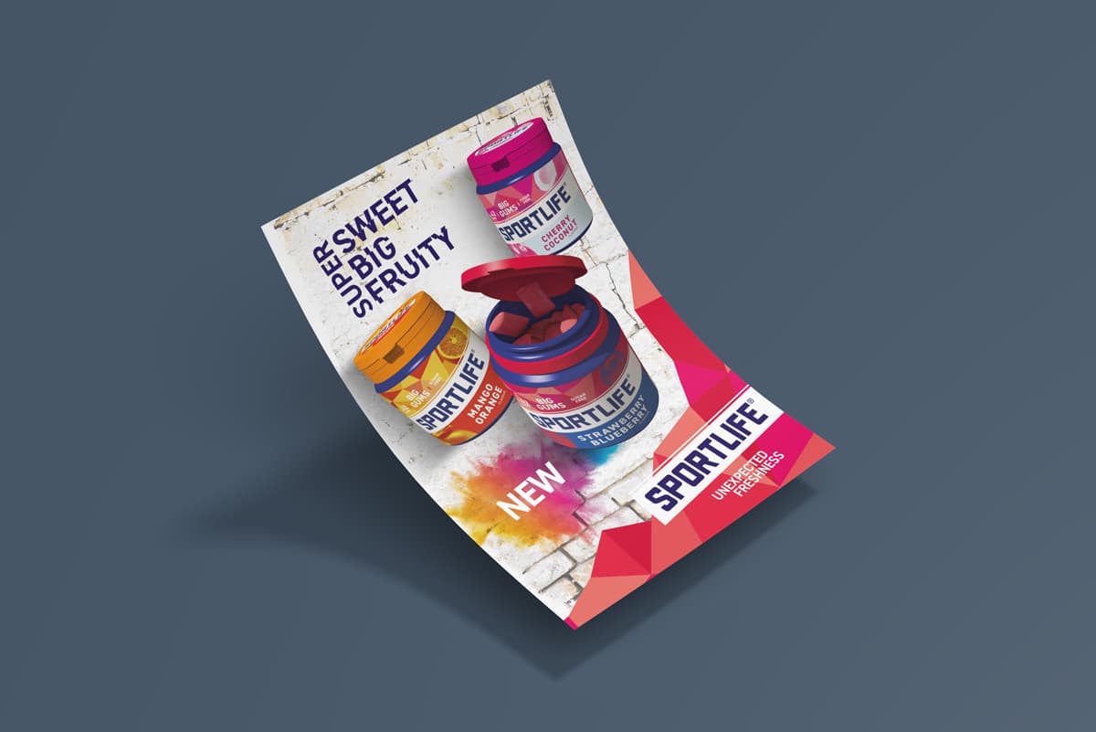 Cloetta Sportlife Sweet Flavours flyer