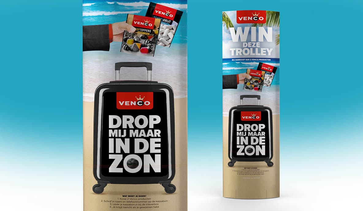 Cloetta Venco Zomeractie totem