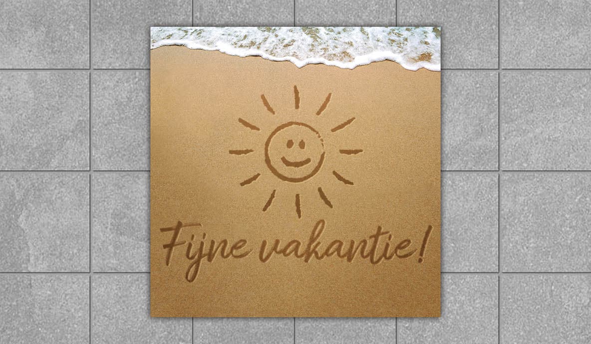 Cloetta Venco Zomeractie vloersticker