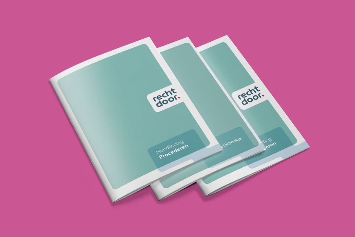 Rechtdoor. handleiding en informatieboekjes