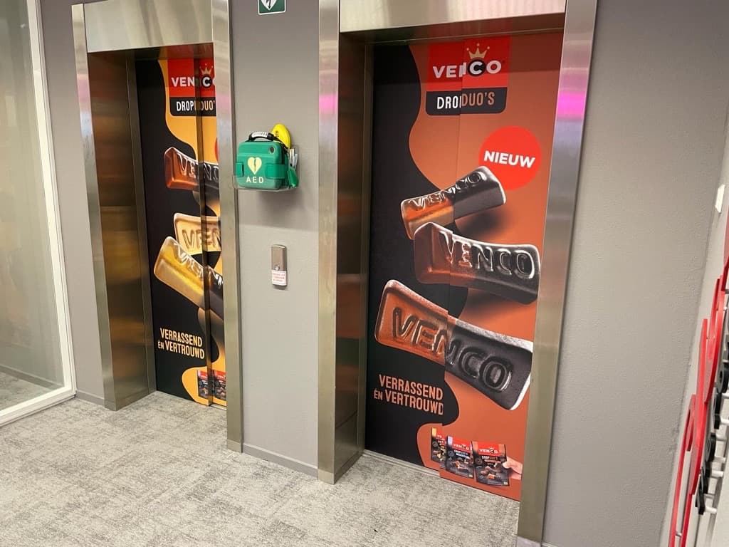 Cloetta Venco Dropduo's lift stickers