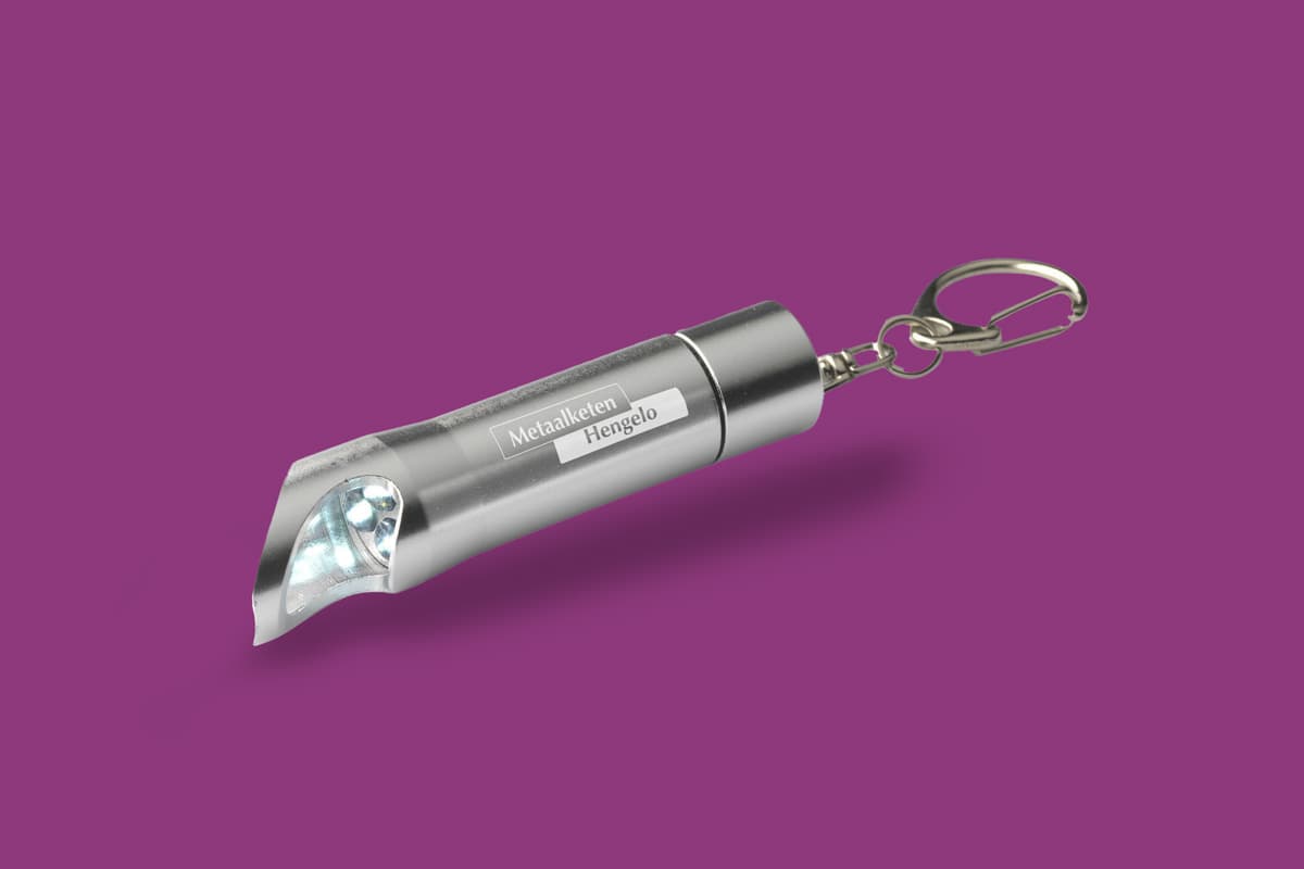 ESEF beurs Metaalketen flesopener