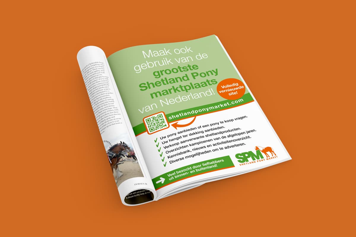 Groenkamp Pony market advertentie