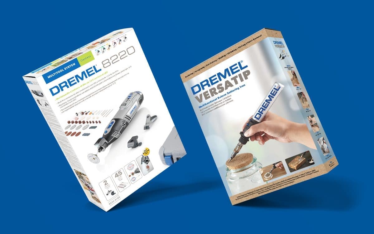 DREMEL 3D product tool verpakkingen