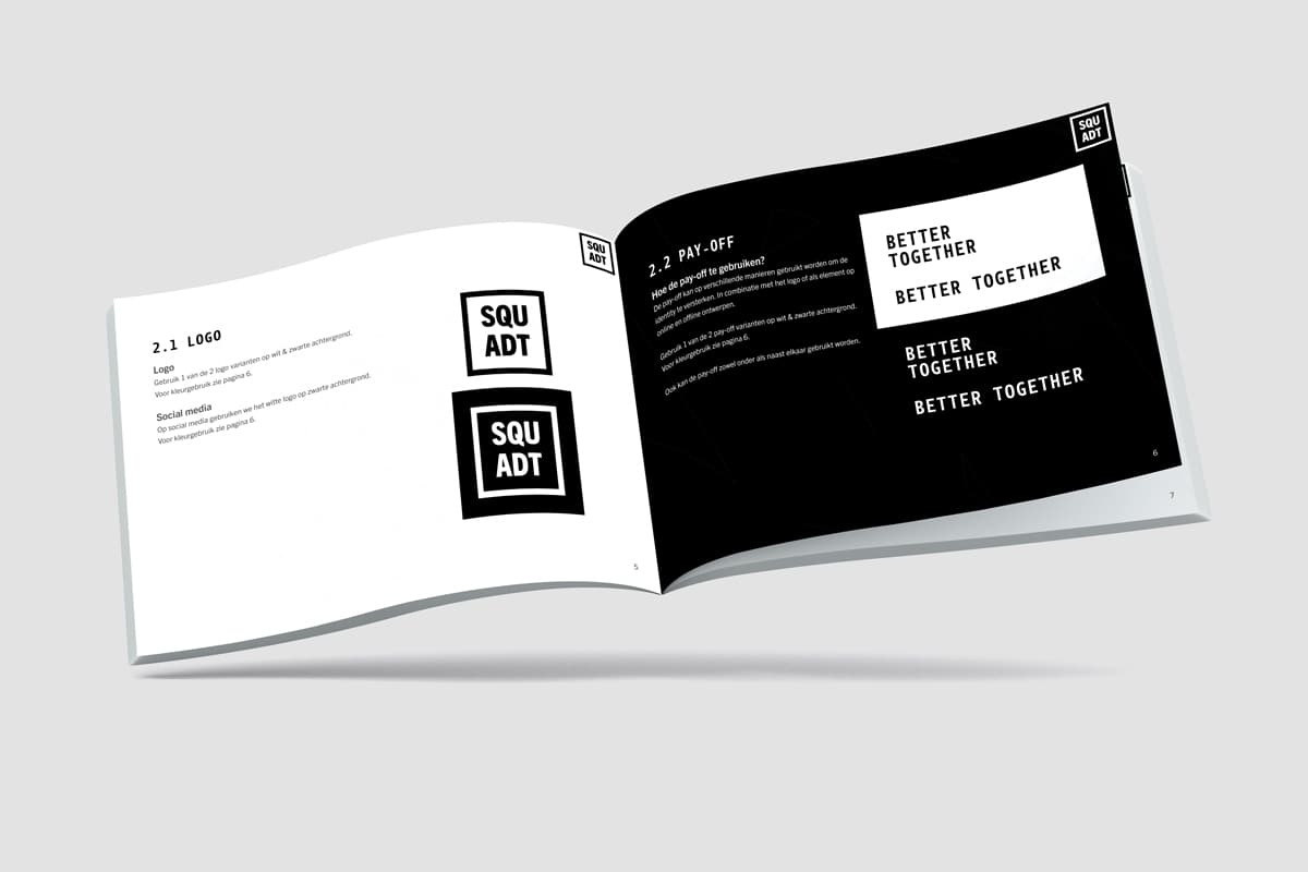 SQUADT huisstijlhandboek